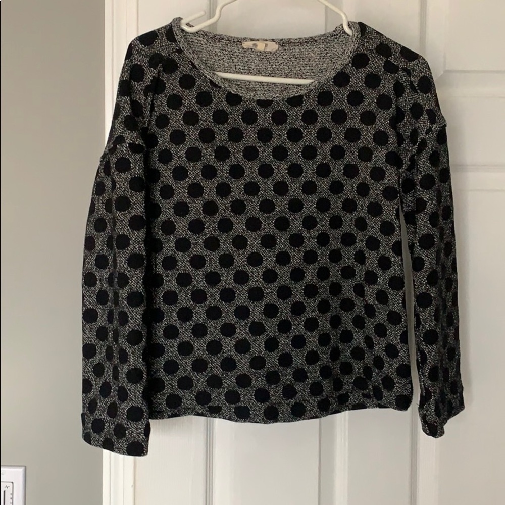 Madewell polka dot sweater